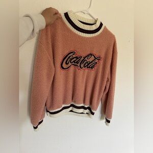 Vintage Coca Cola Pink Sweater
